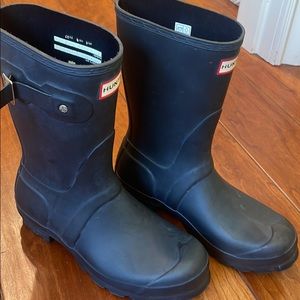 Hunter rain boots women size 6